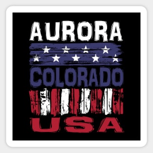 Aurora Colorado USA T-Shirt Sticker